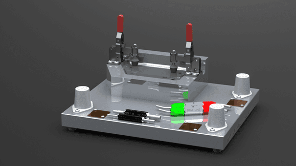 Jig-fikstür tasarım görünümü